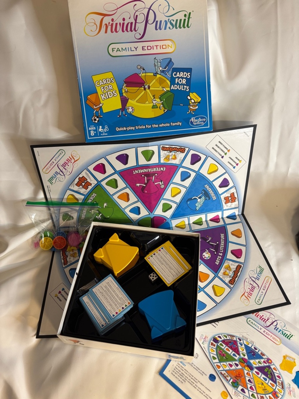 Vintage Trivial Pursuit Family Edition Board Game - GB1sku - Picture 2 of 2